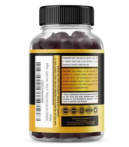 Gomitas de Shilajit con musgo marino, ashwagandha y oreja de león