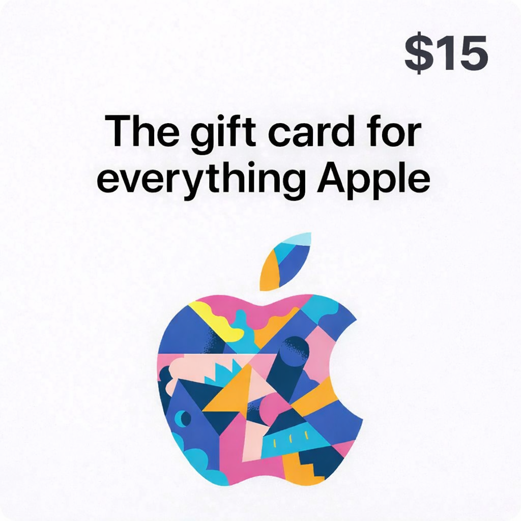 $15 Apple Gift Card_0