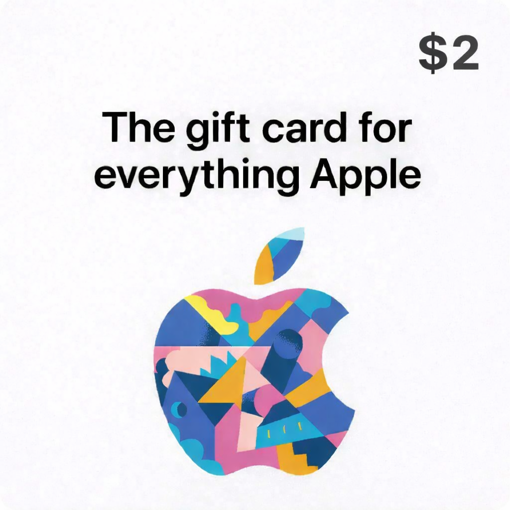$2 Apple Gift Card_0