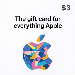 $3 Apple Gift Card