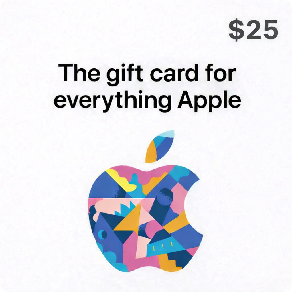 $25 Apple Gift Card_0