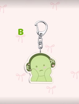 Smiski Keychain