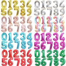 1293 FOIL NUMBER BALLOON 