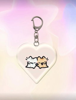 Silly Cat Keychains