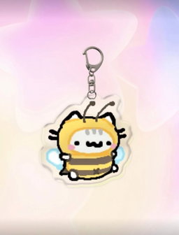 Silly Cat Keychains