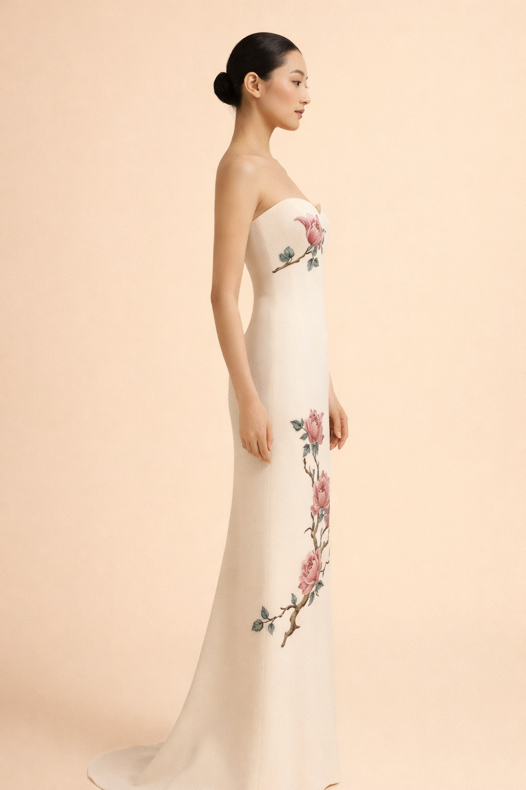Japonica Magnolia on Ivory_6