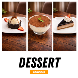 DESSERTS 