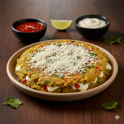 Tortilla de verde queso