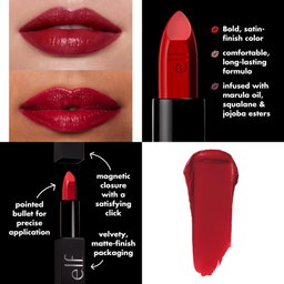 ELF satin lipstick - own it