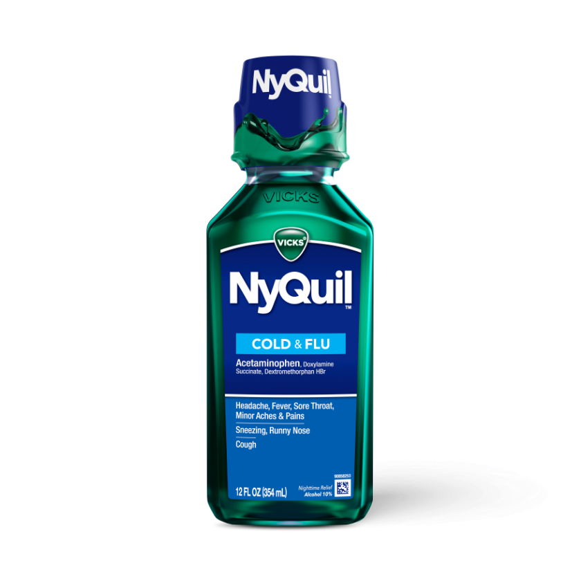 Vicks Nyquil Cold & Flu Syrup 