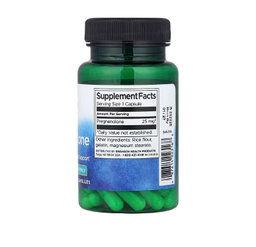 Swanson, Pregnenolona, 25 mg, 60 cápsulas