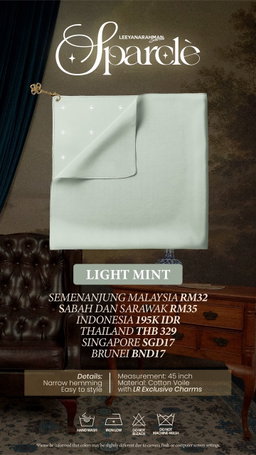 Sparcle: Light Mint