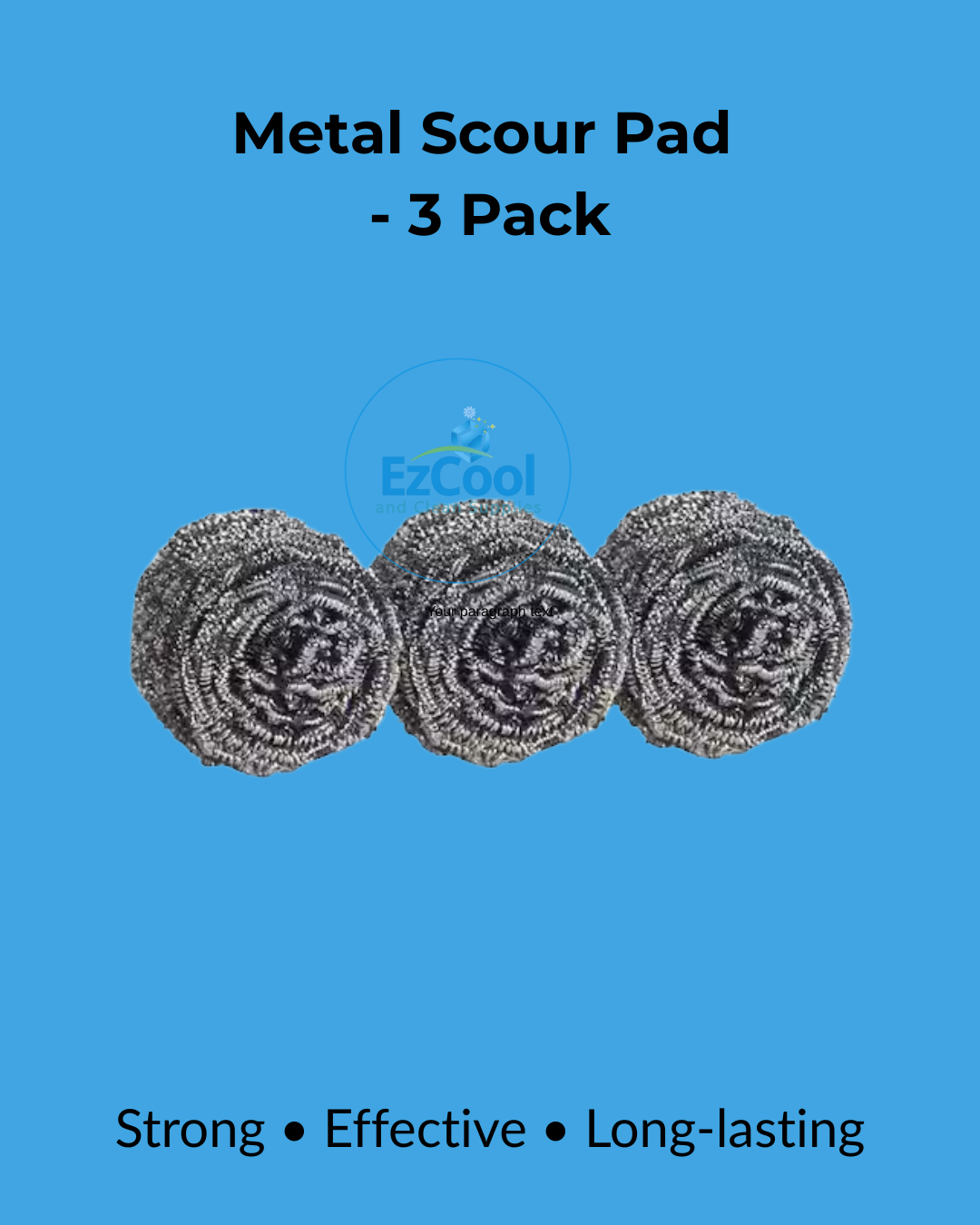 Metal Scour Pad – 3 Pack_0