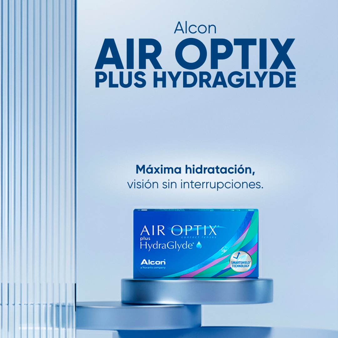 AIR OPTIX™ plus HydraGlyde™ 6 piezas