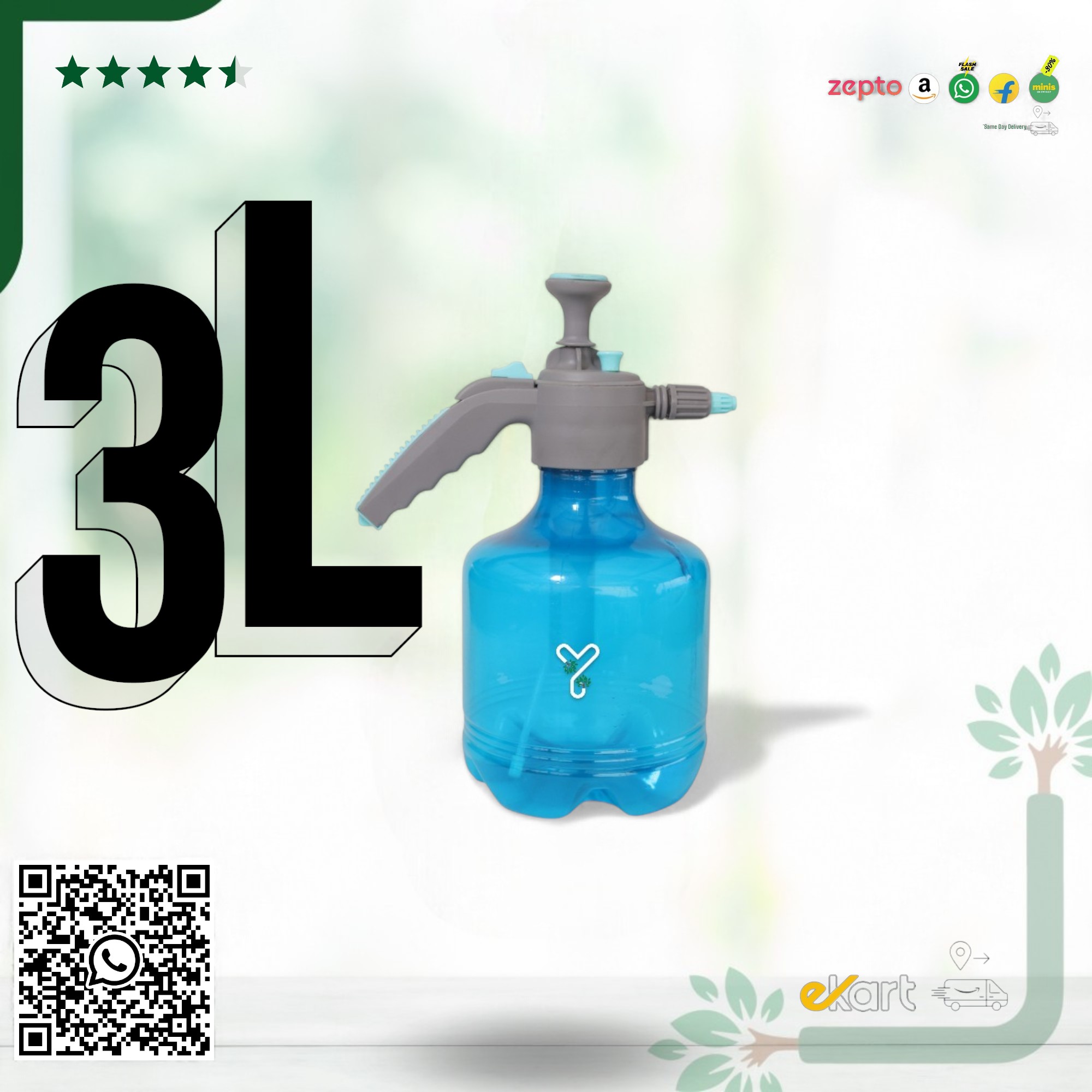 YoursPlants 2 & 3Liters Garden Sprayer_11