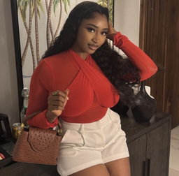 CROSSED MESH TOP