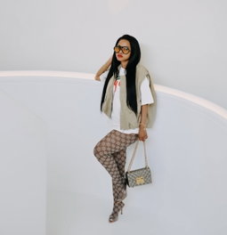 QUILTED vest top