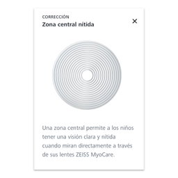 Lentes MyoCare® con tecnología ZEISS C.A.R.E.