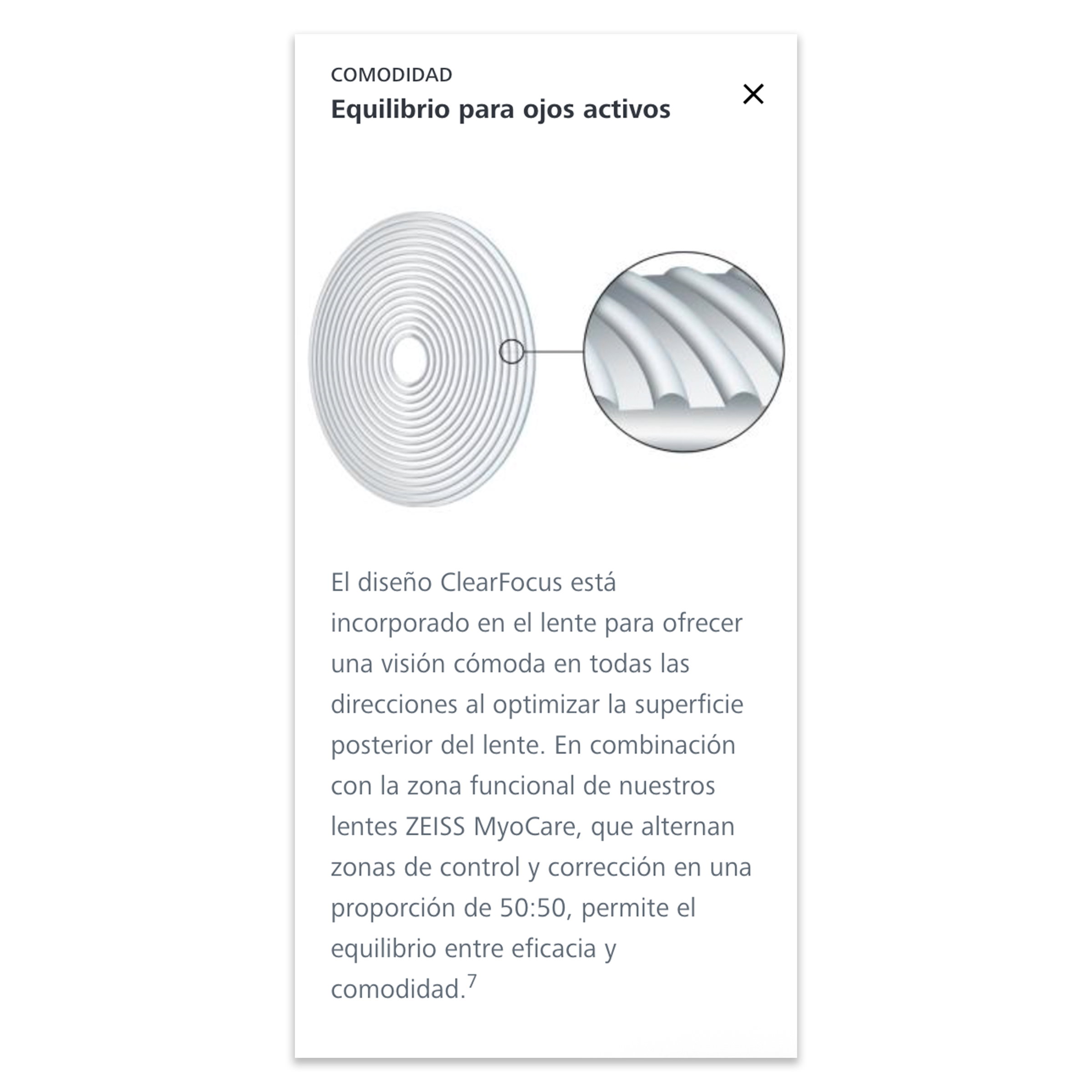 Lentes MyoCare® con tecnología ZEISS C.A.R.E._4