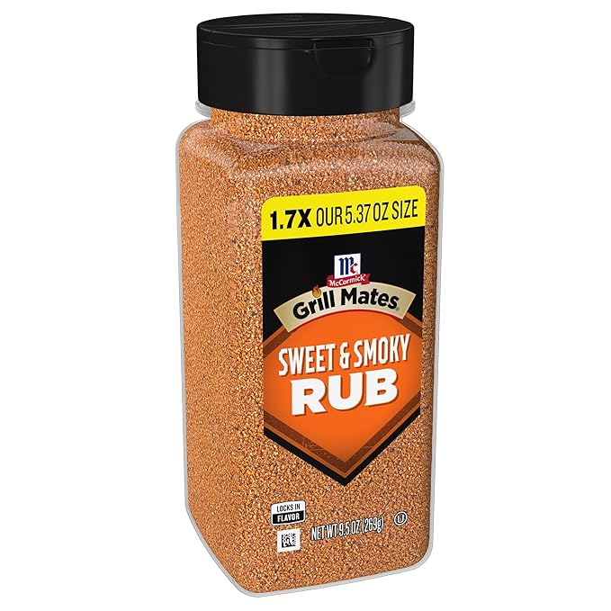 McCormick Grill Mates Sweet & Smoky Rub, 9.5 oz_0