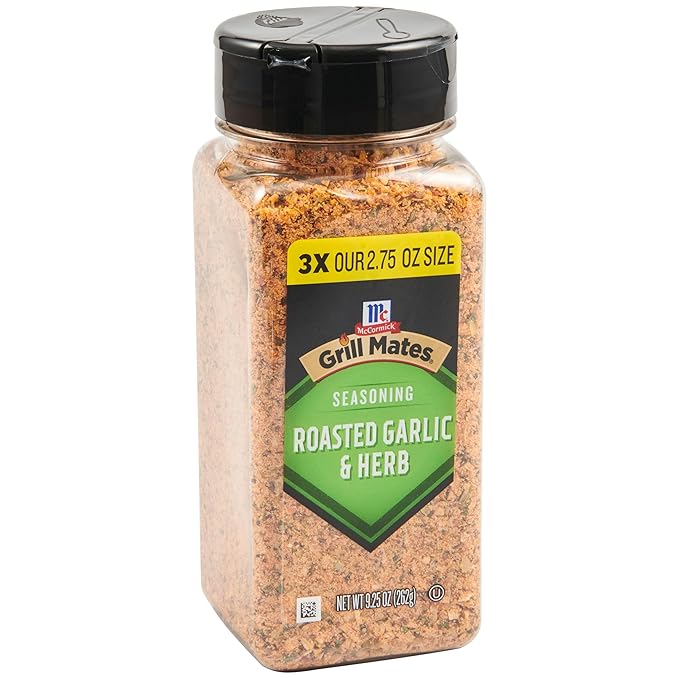 McCormick Grill Mates Roasted Garlic & Herb Seasoning, 9.25 oz_0