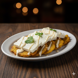 Patacones queso