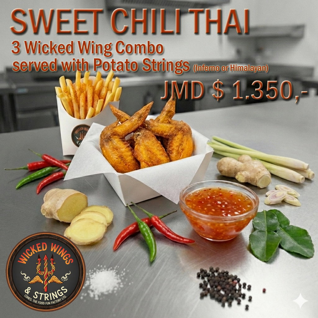 Sweet Chili Thai 3 Wing Combo