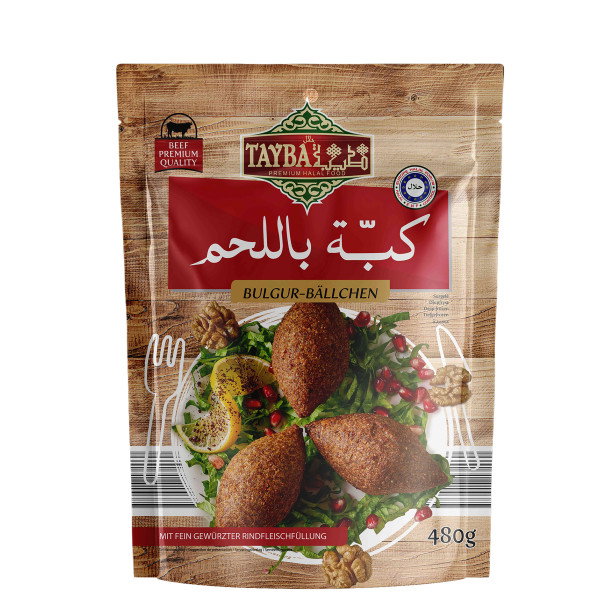 480g| Tayba Bulger Bällchen (Kibbeh) | كبة برغل