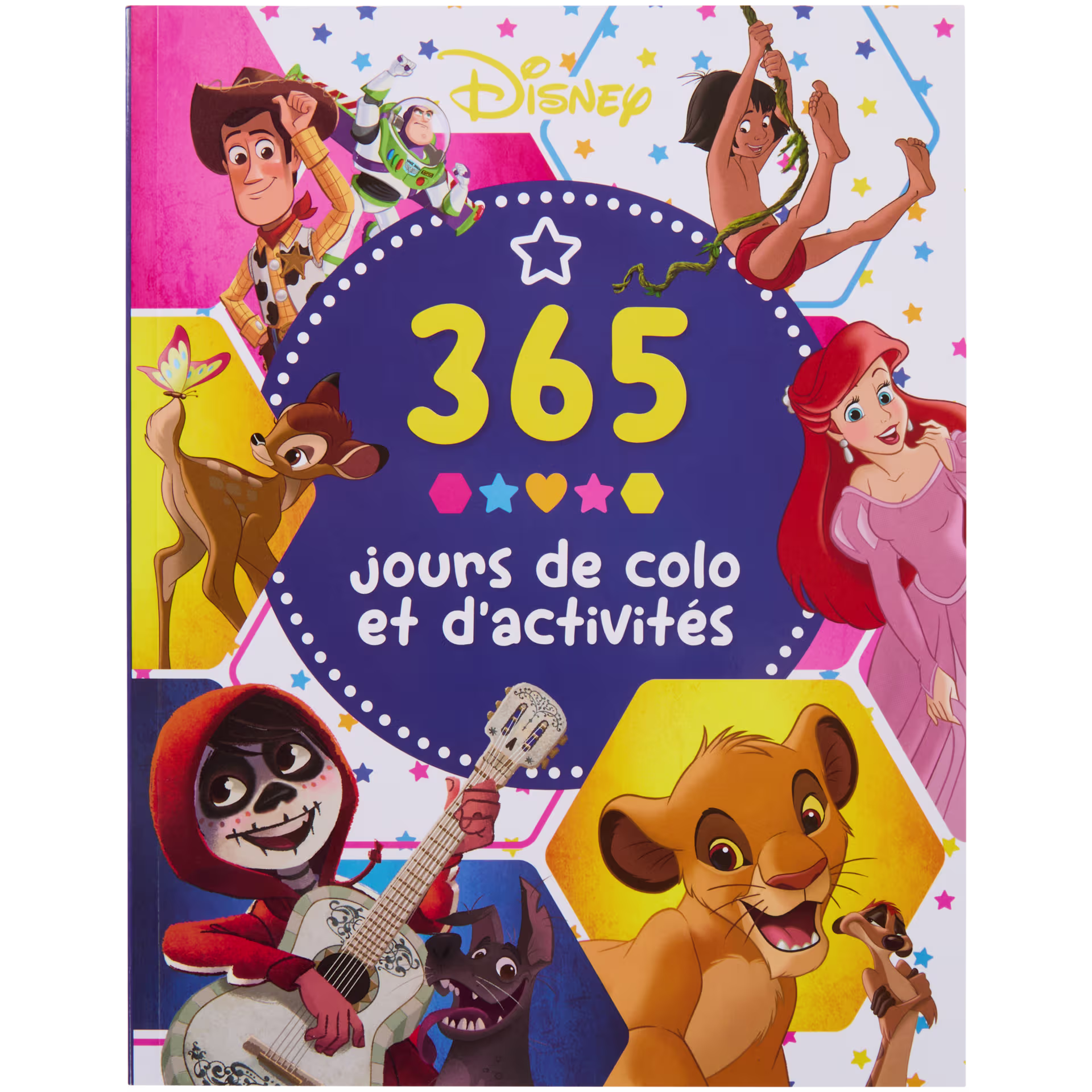 Livre d’activités et coloriage 365 jours Disney_0