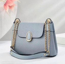 Sac seau vintage élégant - Bleu 
