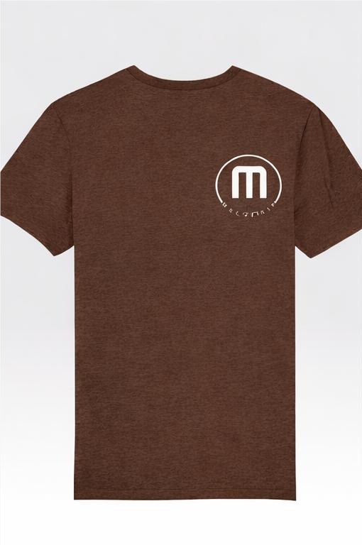 Brown "Melodrip" Tee 