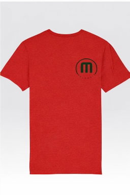 Red "Melodrip" Tee 