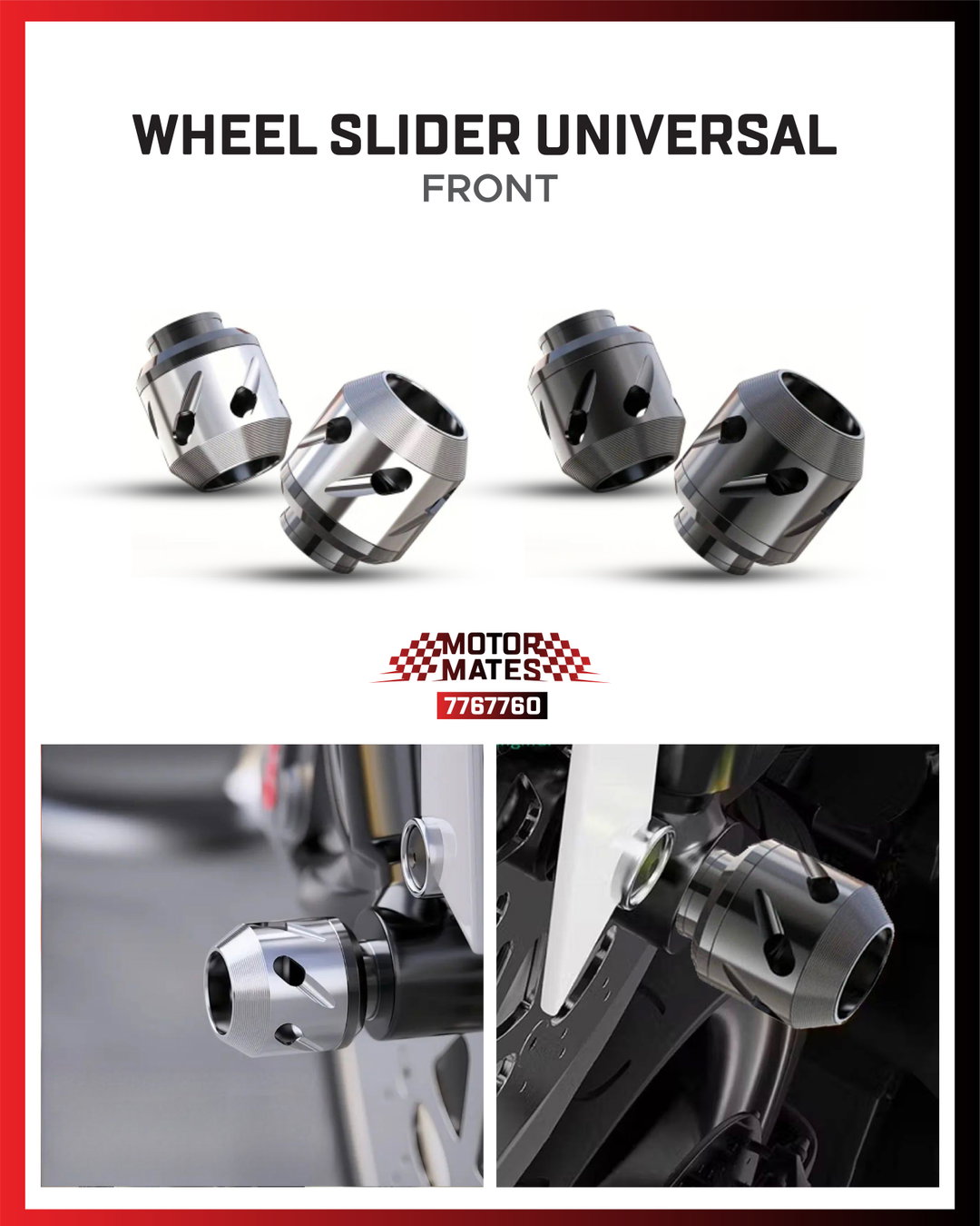 Wheel Slider Universal Front