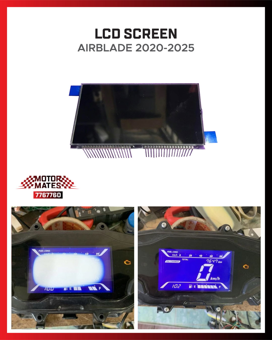 LCD Screen (Airblade 2020-2025)
