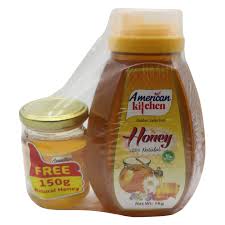American kitchen honey 1kg+ 150g
