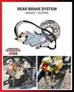 Rear Brake System (Wave / Supra)
