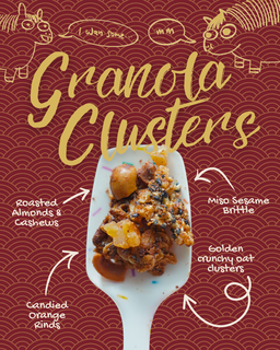 Homemade CNY Granola Clusters