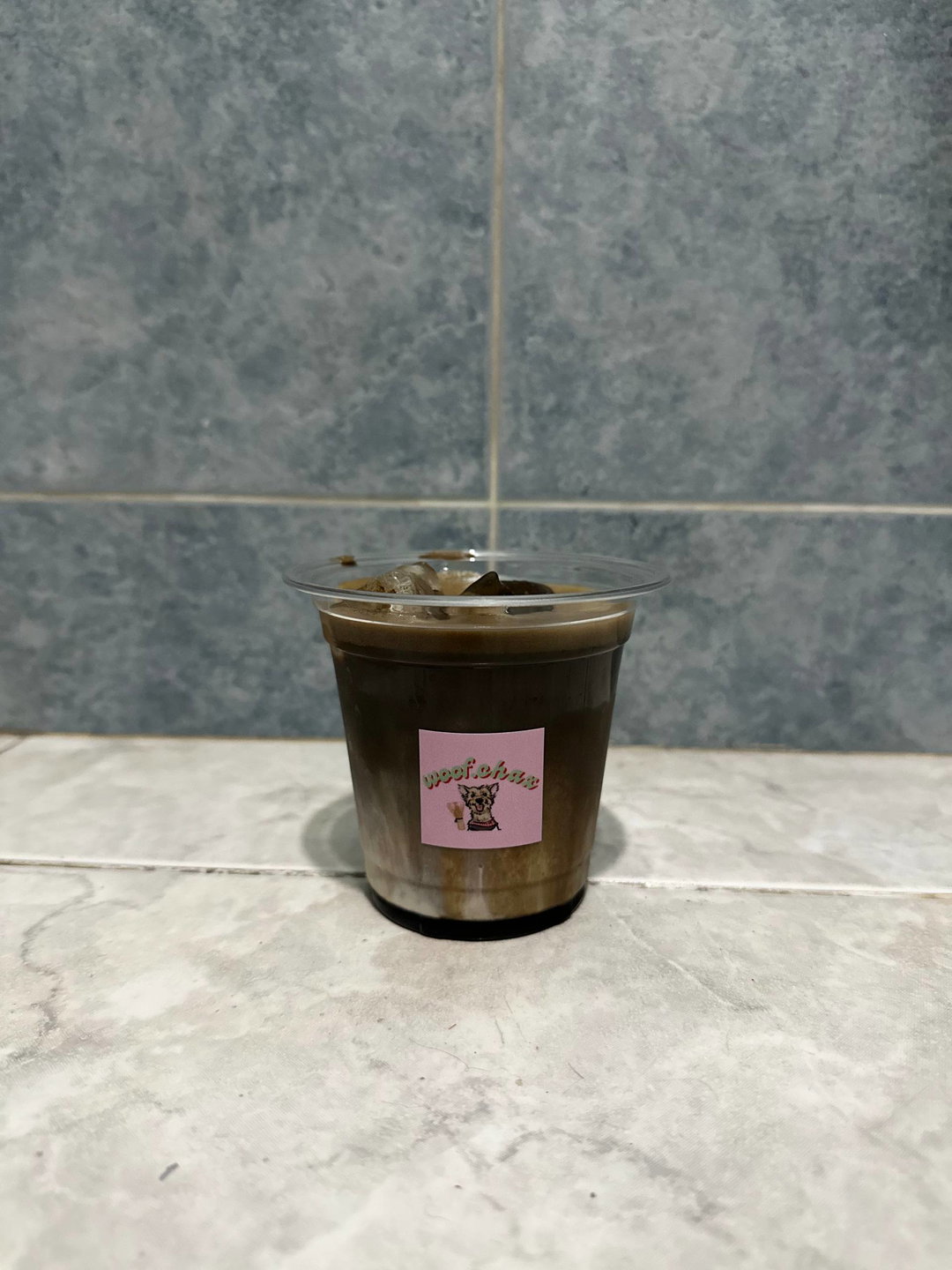 iced earl grey hojicha latte
