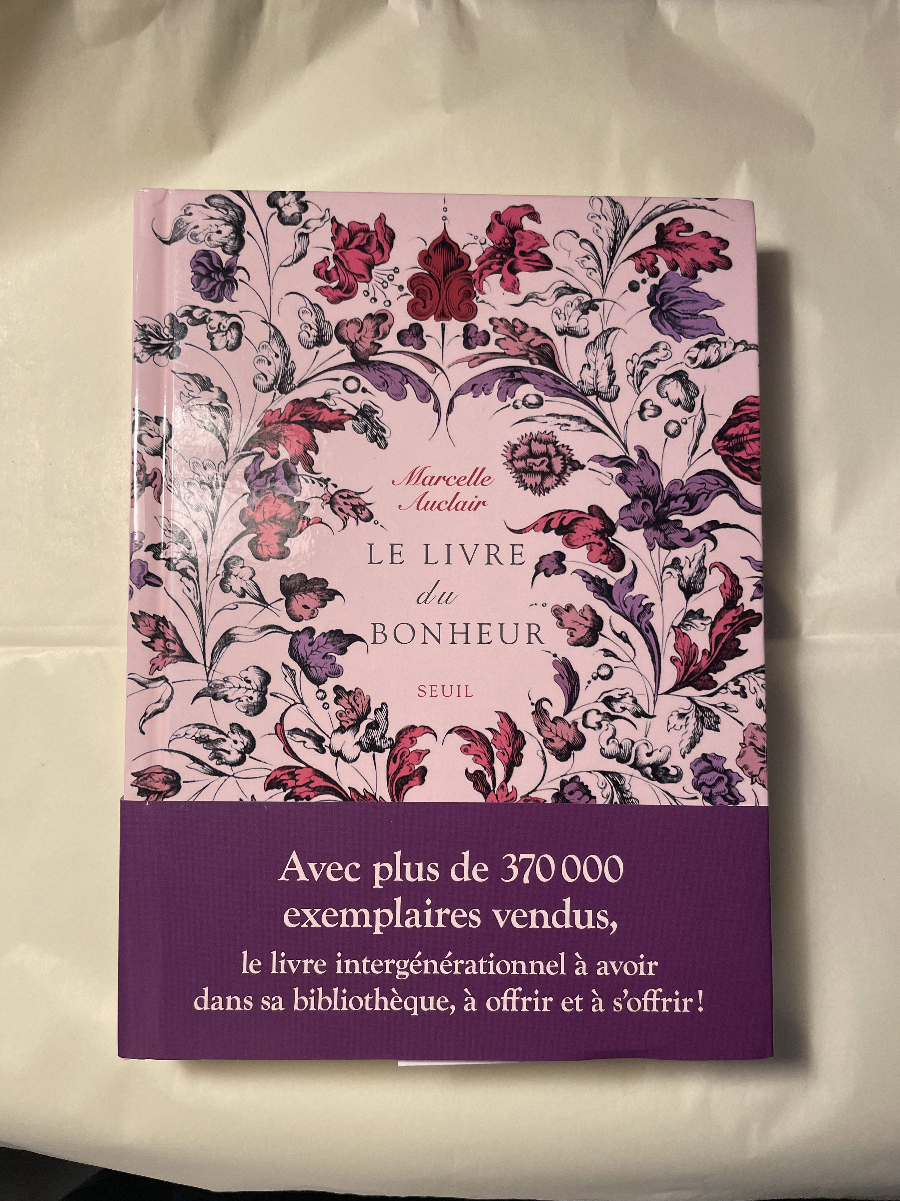 Le livre du bonheur de Marcelle Auclair
