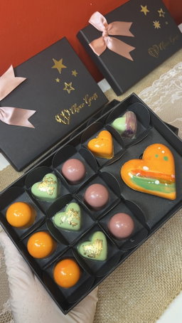 Marshmallows chocolate Box