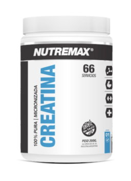 CREATINA MICRONIZADA X 200GR (Nutremax)
