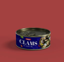 Delx Clams in Olive Oil 