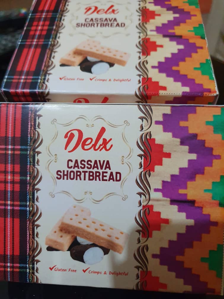 Delx Cassava Shortbread 