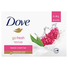  2 X Dove Soap 4pack 360g White