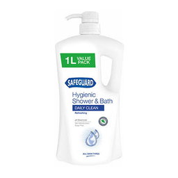 2 X Safeguard Shower & Bath Gel 1L