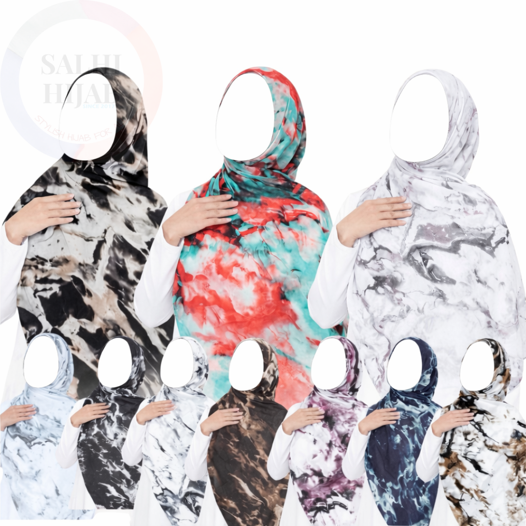 Marble shawl cotton rayon 2