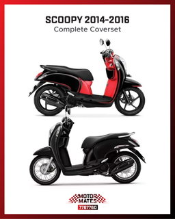 Scoopy 2014-2016 Complete Coverset
