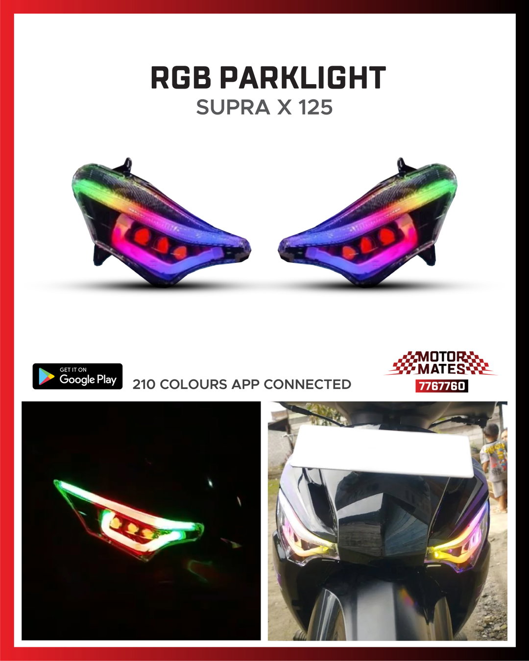 RGB Parklight (Supra x 125)