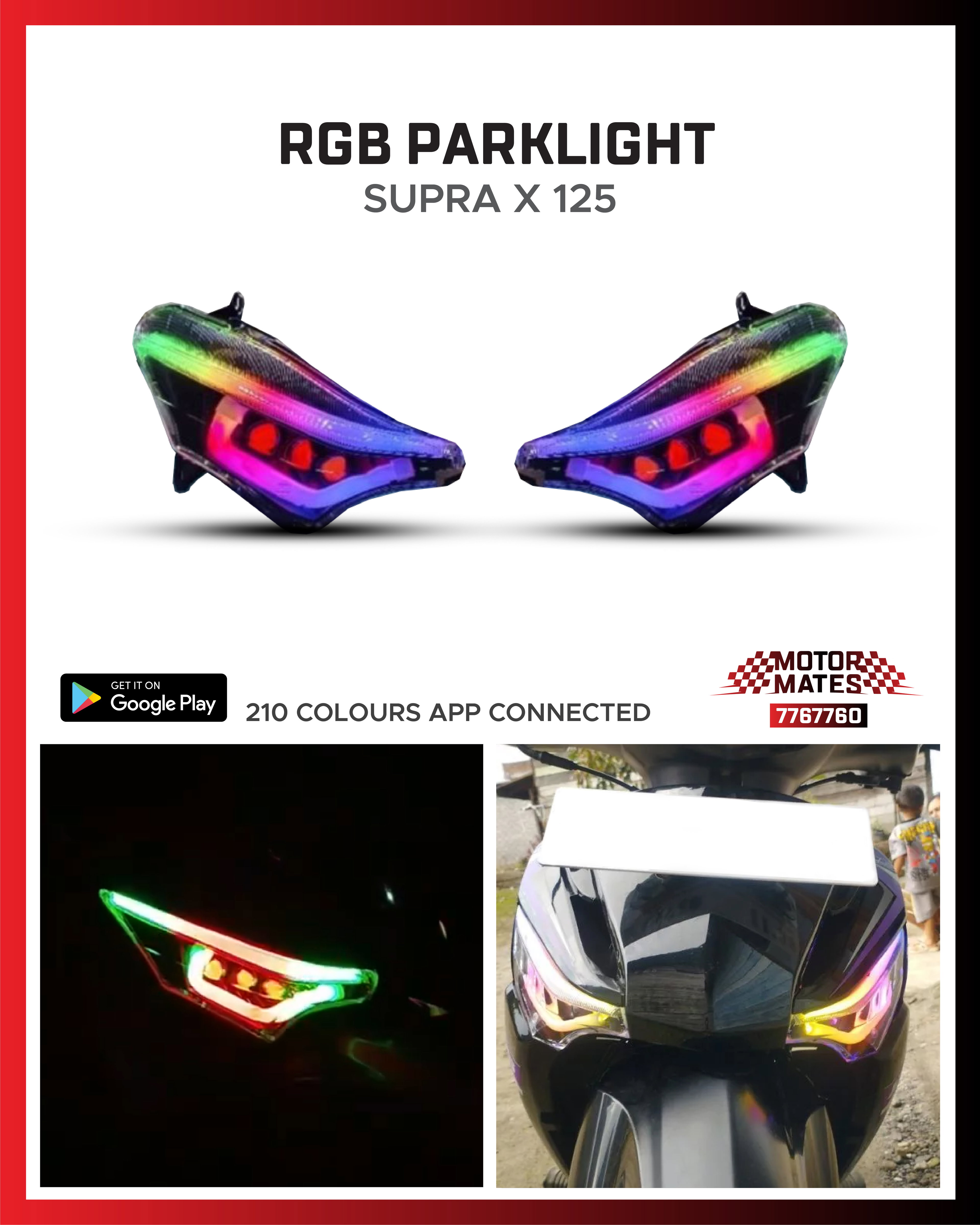 RGB Parklight (Supra x 125)