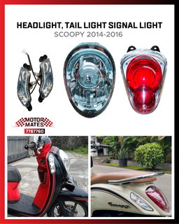 Headlight, Tail Light, Signal Light (Scoopy 2014-2016)